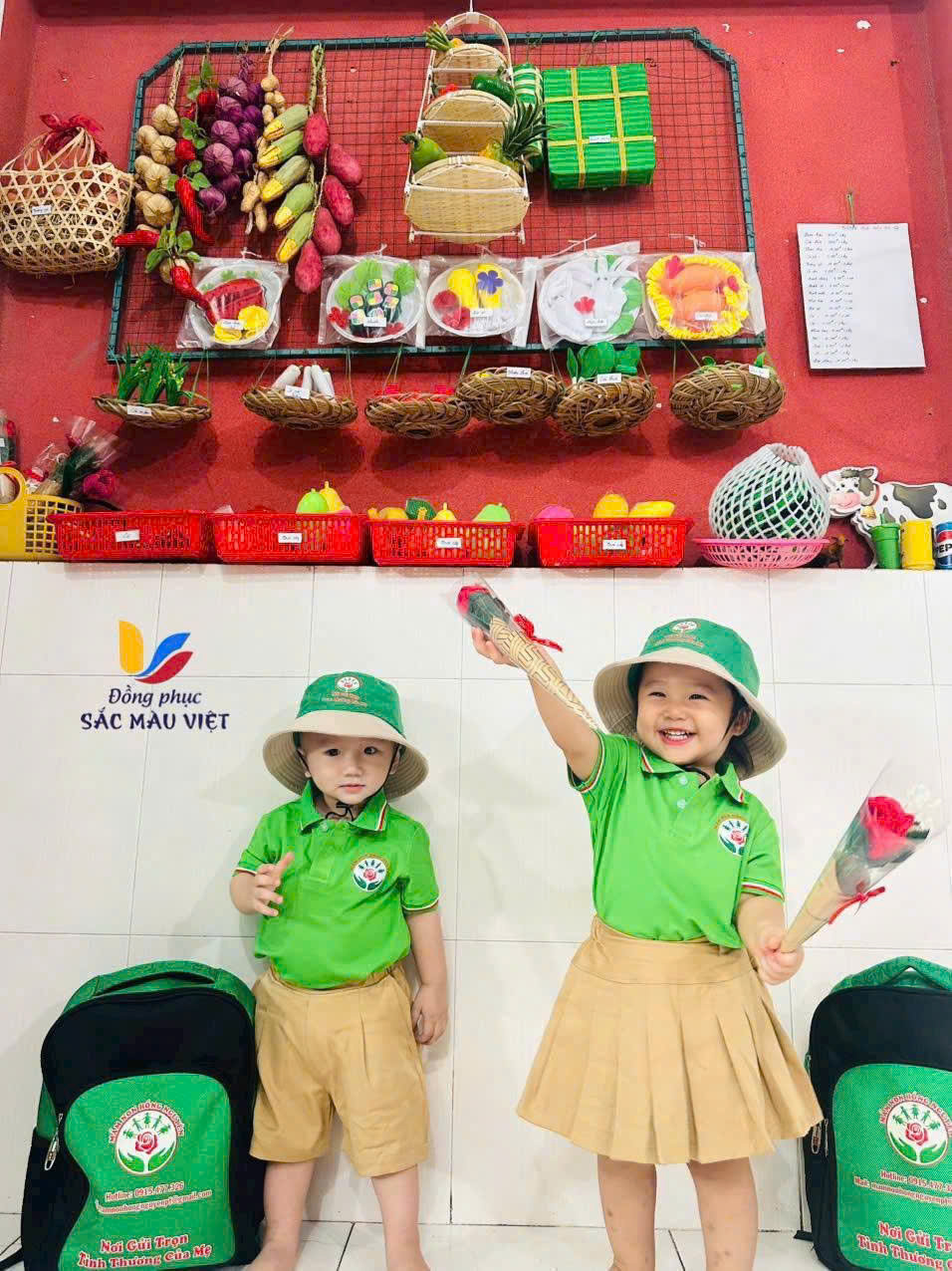 Đem lại sự tươi mới và chuyên nghiệp với đồng phục mầm non đẹp mắt